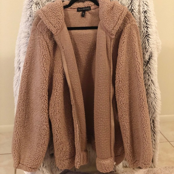 Jackets & Blazers - Plus Size Fur Jacket